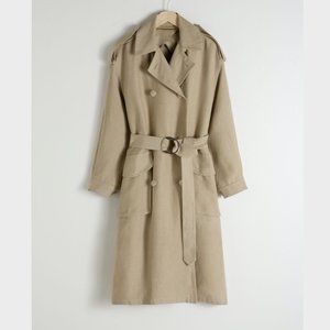 [NWT] & other stories Linen Trench
